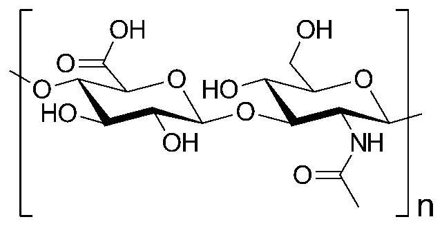 ساختار شیمیایی هیالورونیک اسید